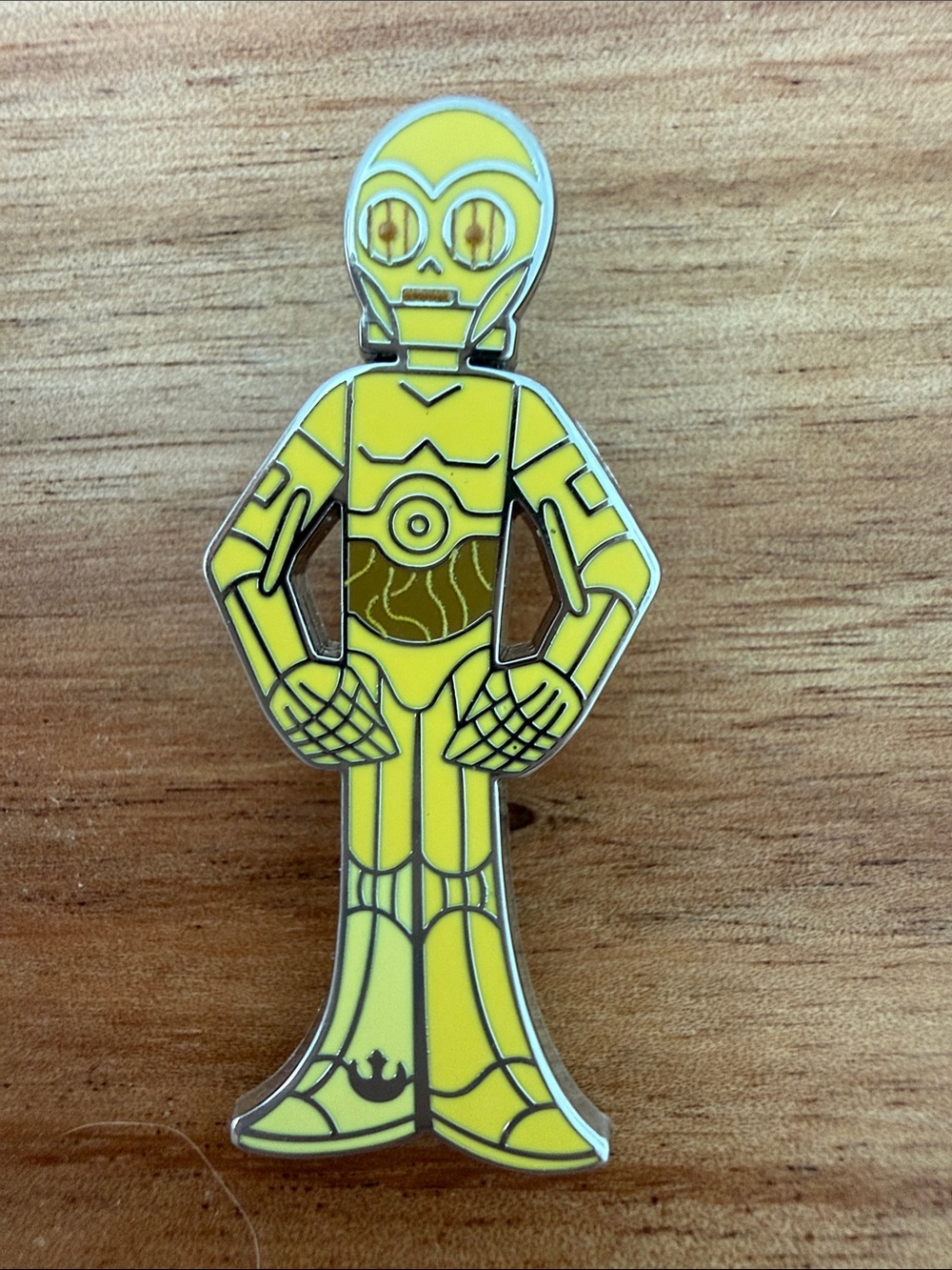 Star Wars Yellow C-3PO Enamel Pin